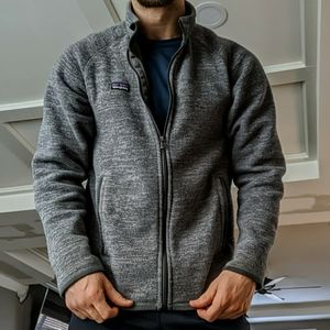 Patagonia Better Sweater Men's M Grey Full Zip
